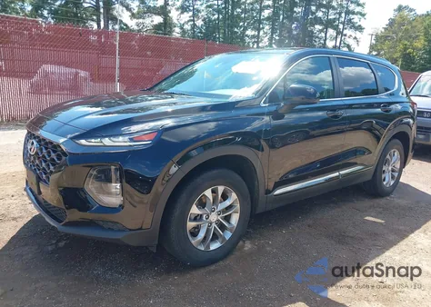 2019 Hyundai Santa Fe Se from USA, damaged, VIN 5NMS2CAD3KH114633